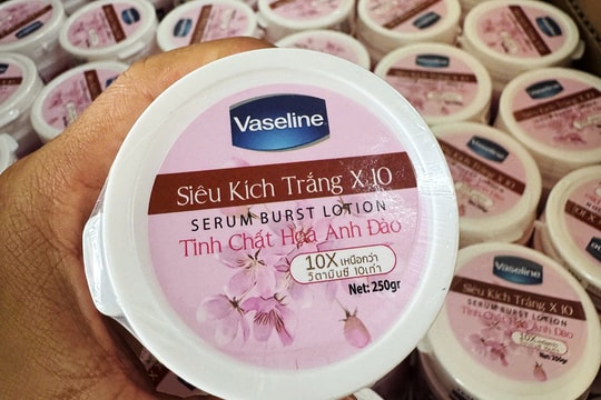 Giám đốc công ty dược bị bắt vì làm giả hàng nghìn kem 'trắng da thần tốc'