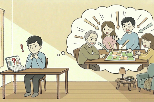 Sợ sau này chia tài sản phức tạp nếu tôi góp tiền mua đất cùng gia đình