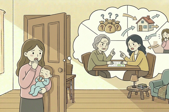 Mẹ chồng muốn đứng tên căn nhà định mua bằng tiền của chồng tôi