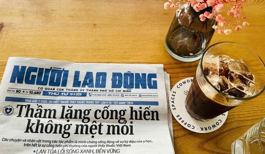 Cà phê, Báo Người Lao Động và tôi