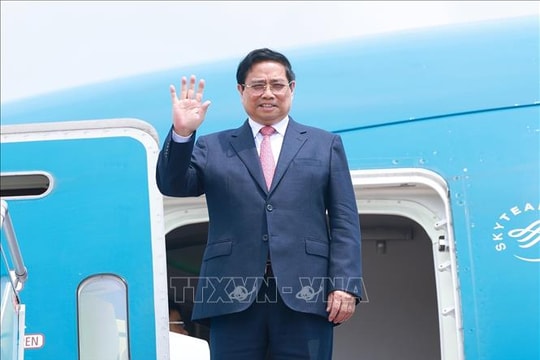 Thủ tướng Phạm Minh Chính lên đường thăm chính thức Liên bang Nga