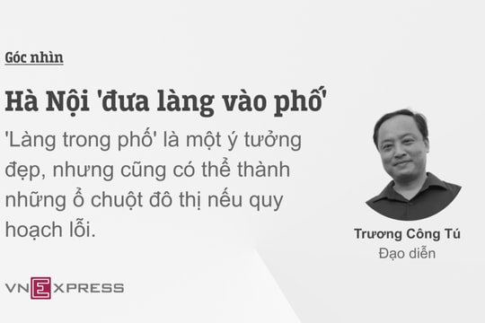 Hà Nội 'đưa làng vào phố'