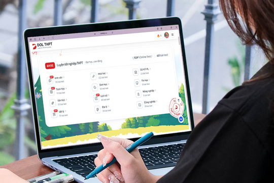 DOL THPT luyện thi miễn phí cho học sinh lớp 12