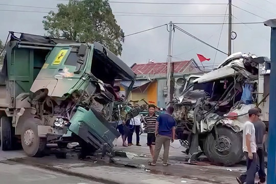 Tông xe liên hoàn, một người tử vong
