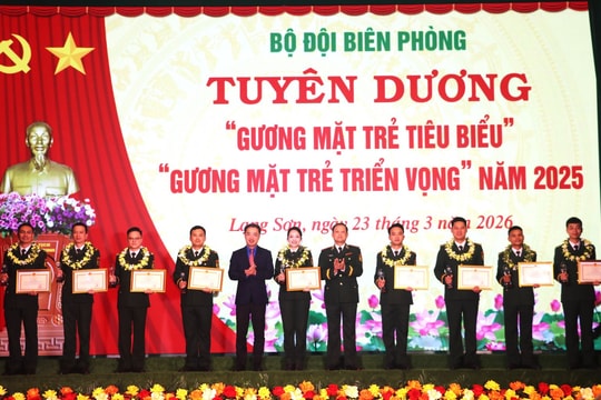Bộ đội Biên phòng tuyên dương gương mặt trẻ tiêu biểu