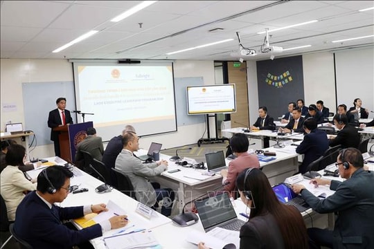 Khai mạc chương trình 'Lãnh đạo cao cấp' dành cho cán bộ Lào