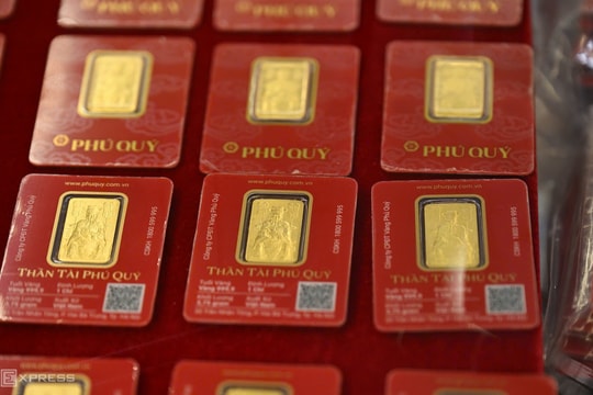 Mỗi lượng vàng giảm tiếp 2 triệu đồng