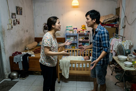 Bài toán 'nghèo vì vợ phải ở nhà nội trợ, đưa đón con'