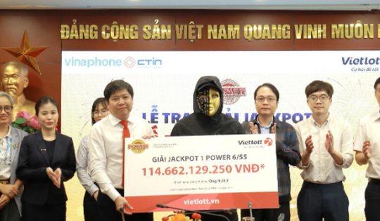 Mua vé số Vietlott mỗi ngày qua điện thoại, người đàn ông ở Tây Ninh trúng thưởng hơn 114 tỉ đồng