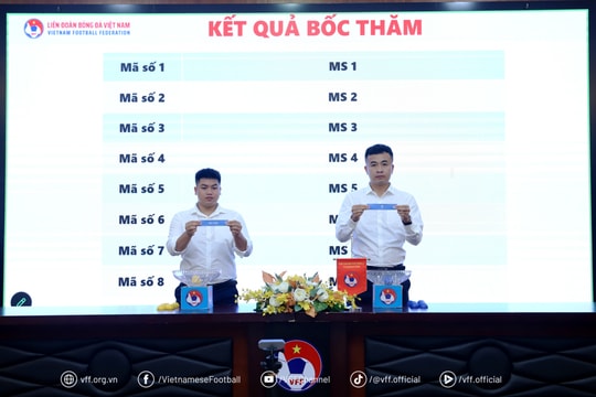 Bốc thăm xếp lịch thi đấu Giải Futsal HDBank Vô địch quốc gia 2026