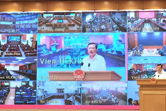 Hội nghị báo cáo viên và thông tin chuyên đề quý I/2026 của Đảng ủy Chính phủ