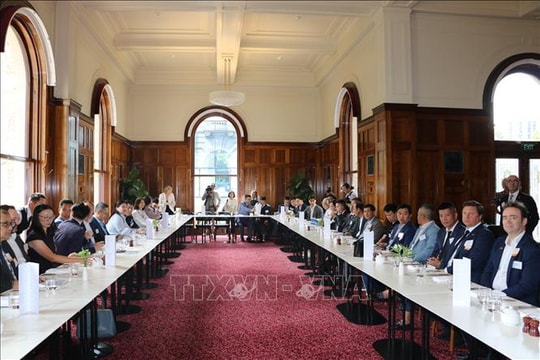 Kết nối, thúc đẩy các đối tác Australia tăng cường đầu tư vào Việt Nam