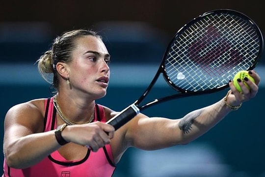Mẹo chửi thề của Sabalenka