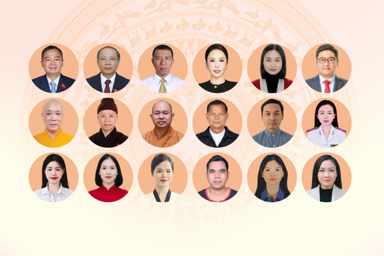 18 người ngoài Đảng trúng cử Đại biểu Quốc hội khóa 16