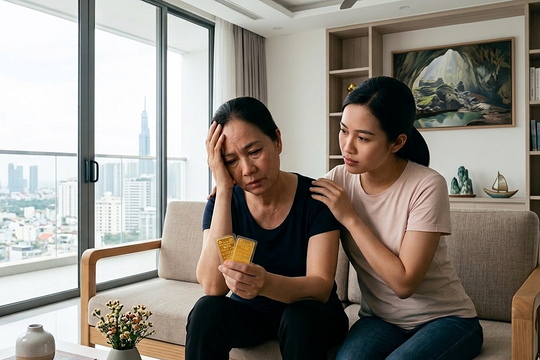 Mẹ tôi lỗ 100 triệu đồng sau ba tuần 'đu đỉnh' vàng