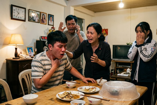 Tôi sắp chết vì nuốt đồng xu nhưng cả nhà hoảng loạn không biết làm gì