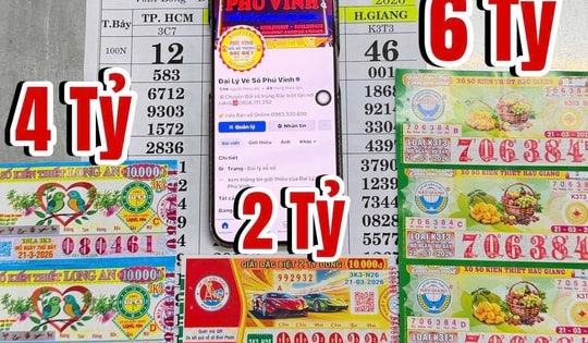 Lộ diện 4 đại lý liên tục đổi thưởng giải độc đắc xổ số miền Nam