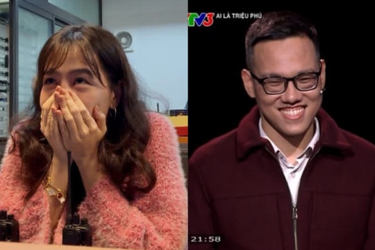 MC Diệp Chi 'ôm tim' khi người chơi lập kỷ lục mới tại 'Ai là triệu phú'