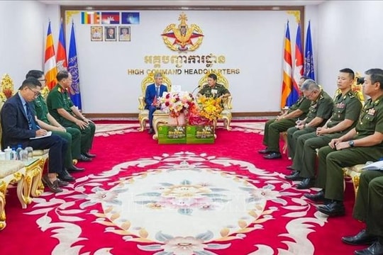 Tăng cường tình đoàn kết, hữu nghị Việt Nam - Campuchia