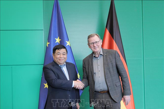 Việt Nam - Đức tăng cường hợp tác khoa học công nghệ và đổi mới sáng tạo