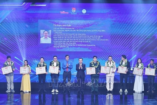 Vinh danh 10 Gương mặt trẻ Việt Nam tiêu biểu năm 2025