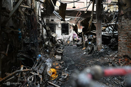 Hai cựu công an quận Cầu Giấy bị truy tố trong vụ cháy 14 người chết