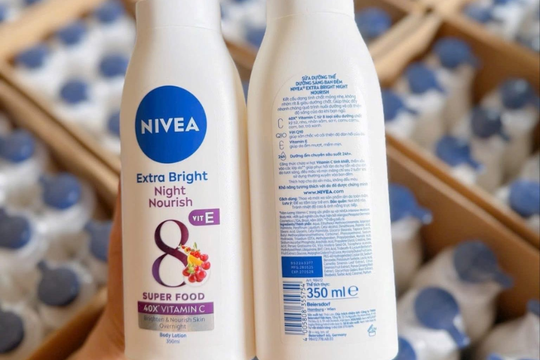 Thu hồi một loại kem dưỡng Nivea tại Việt Nam do sai lệch công thức công bố