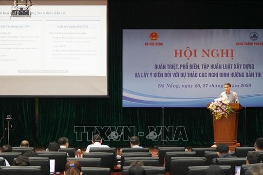 Lấy ý kiến các dự thảo Nghị định hướng dẫn thi hành Luật Xây dựng