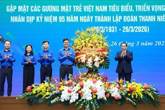 Thủ tướng Chính phủ gặp mặt các Gương mặt trẻ Việt Nam tiêu biểu