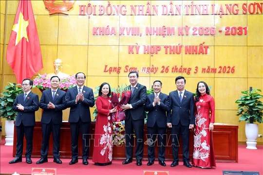 Lạng Sơn bầu các chức danh lãnh đạo chủ chốt của HĐND và UBND tỉnh nhiệm kỳ mới