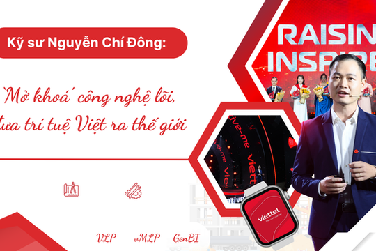 Kỹ sư Nguyễn Chí Đông ‘mở khoá’ công nghệ lõi, đưa trí tuệ Việt ra thế giới