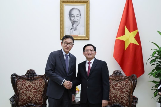 Phó Thủ tướng Hồ Quốc Dũng tiếp lãnh đạo Tập đoàn năng lượng GS (Hàn Quốc)