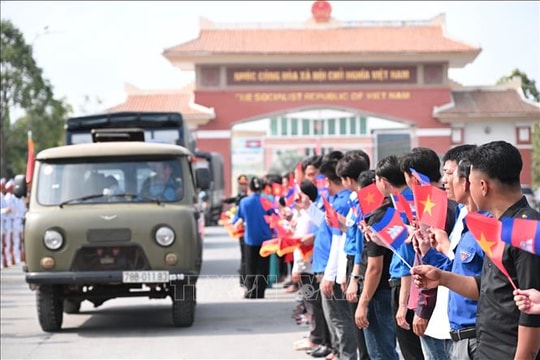 Thực hiện nhiệm vụ tìm kiếm, quy tập hài cốt liệt sĩ hy sinh tại Campuchia