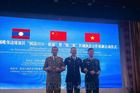 Khởi động cơ chế hợp tác thực thi pháp luật khu vực biên giới Việt Nam - Trung Quốc - Lào