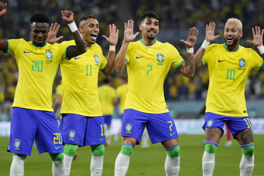 Vinicius: 'Brazil không phải ứng viên vô địch hàng đầu tại World Cup'