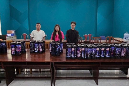 Đường dây mua bán khí cười 10 tỷ đồng ở TP HCM