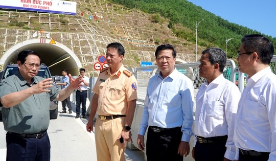 Thủ tướng yêu cầu sớm khai thác Cao tốc Quảng Ngãi – Hoài Nhơn