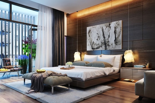 Cách đơn giản lấy ánh sáng cho phòng ngủ hiệu quả