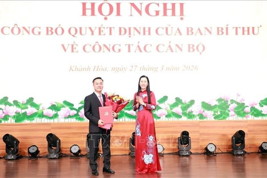 Thứ trưởng Bộ Xây dựng Nguyễn Việt Hùng giữ chức Phó Bí thư Tỉnh ủy Khánh Hòa