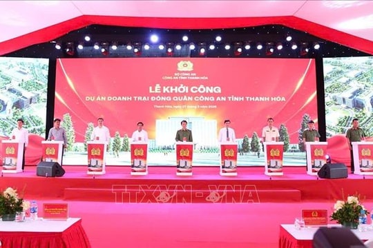 Cải thiện điều kiện làm việc, huấn luyện và sinh hoạt cho lực lượng Công an