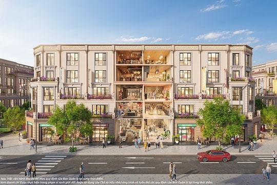 Phố thương mại sở hữu quảng trường hơn 1,9 ha tại Vinhomes Global Gate