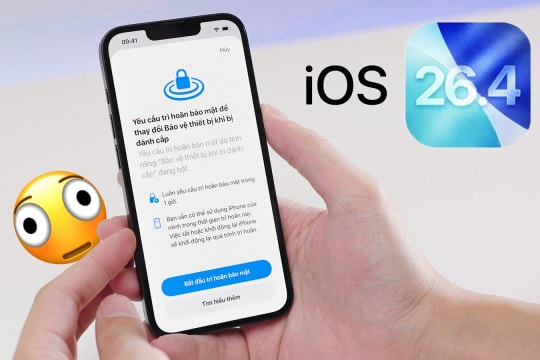 Loạt tính năng mới trên iOS 26.4
