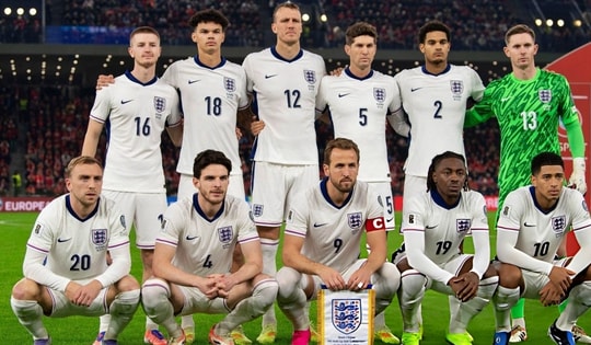 Lịch thi đấu bóng đá hôm nay ngày 27/3 - 28/3: Đội tuyển Anh đấu Uruguay