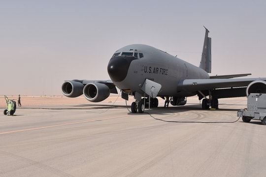 'Loạt máy bay tiếp dầu Mỹ' bị hư hại trong đòn tập kích của Iran