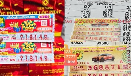 Sáng 28-3, nhiều người ở TPHCM, Lâm Đồng, An Giang trúng thưởng xổ số miền Nam