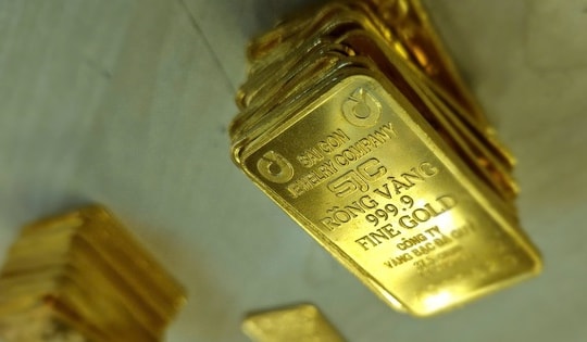 Sáng 28-3, giá vàng miếng, vàng nhẫn trơn tại SJC, Mi Hồng, Bảo Tín Minh Châu tăng vọt