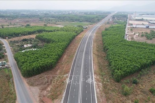 Lùi thời gian thông xe hơn 18km cao tốc Biên Hòa - Vũng Tàu sang tháng 4
