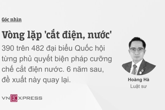 Vòng lặp 'cắt điện, nước'