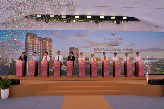 Văn Phú khởi công dự án Vlasta Premier - Phú Hội: Chuẩn sống tinh hoa tại TP Huế