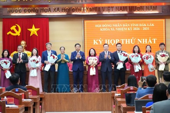 Các địa phương kiện toàn nhân sự, triển khai nhiệm vụ nhiệm kỳ mới